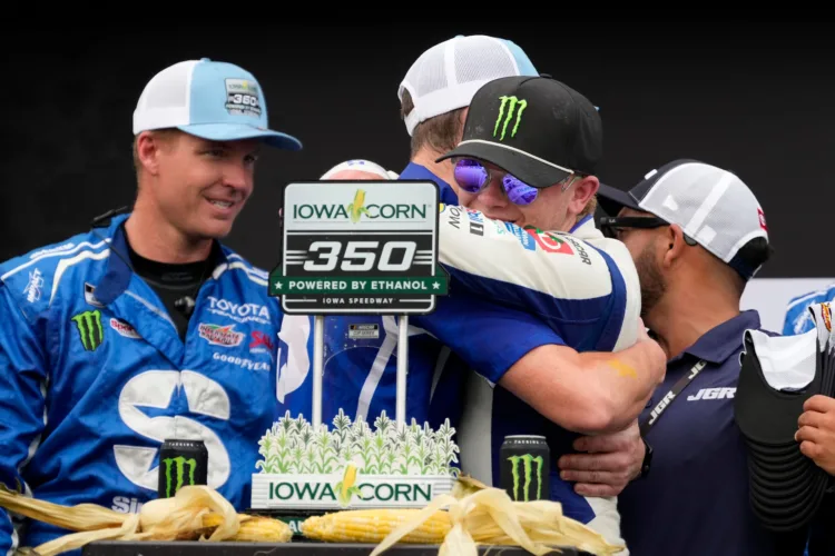 Ty Gibbs wins NASCAR race at Iowa
